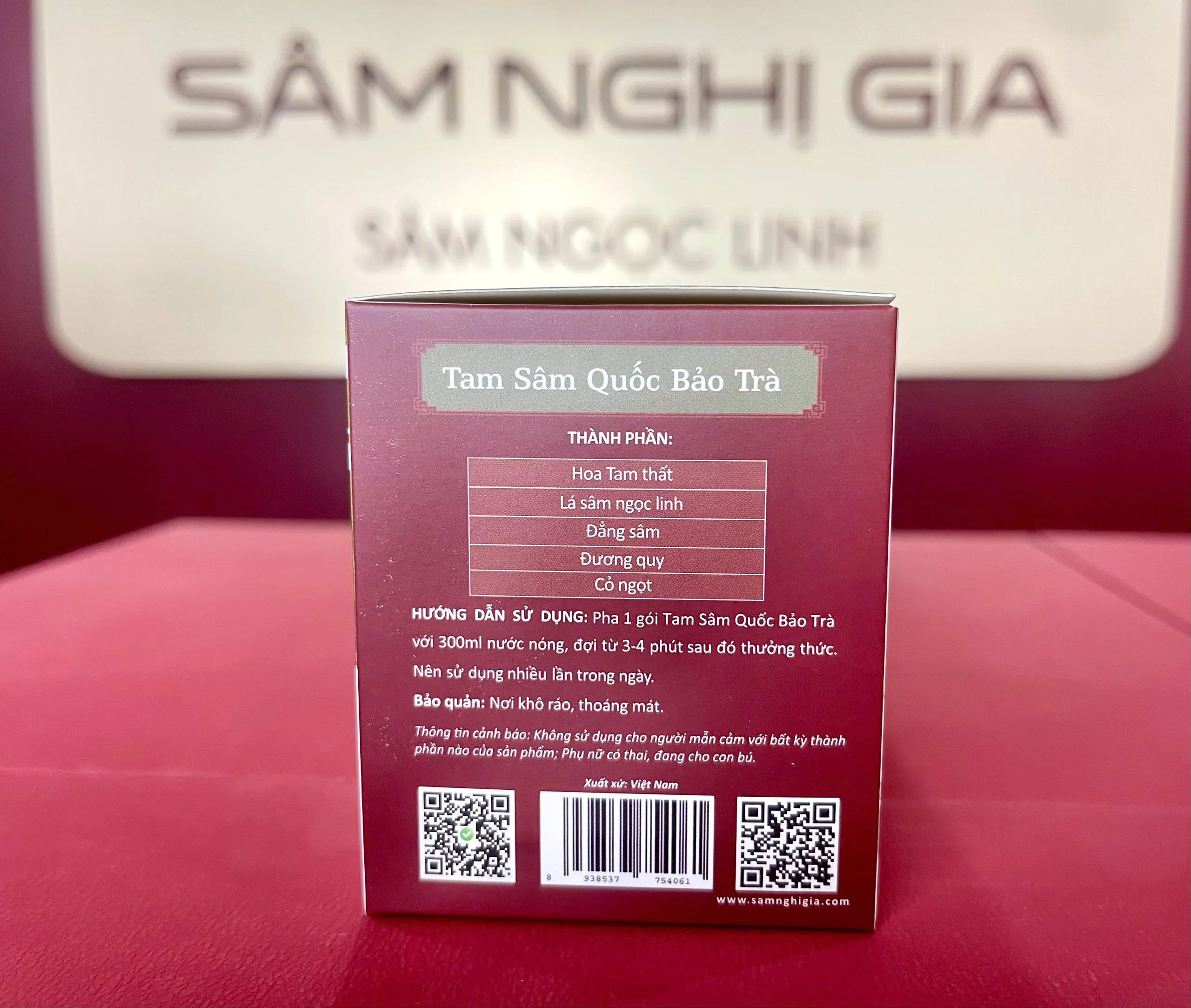 Tam Sâm Quốc Bảo Trà